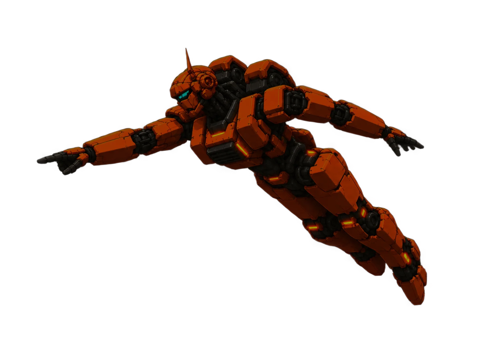 Mecha Robot Top Right